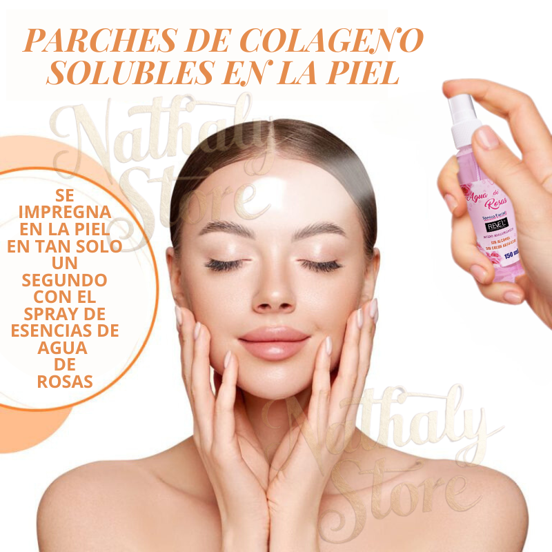 Parches de colágeno para mejillas