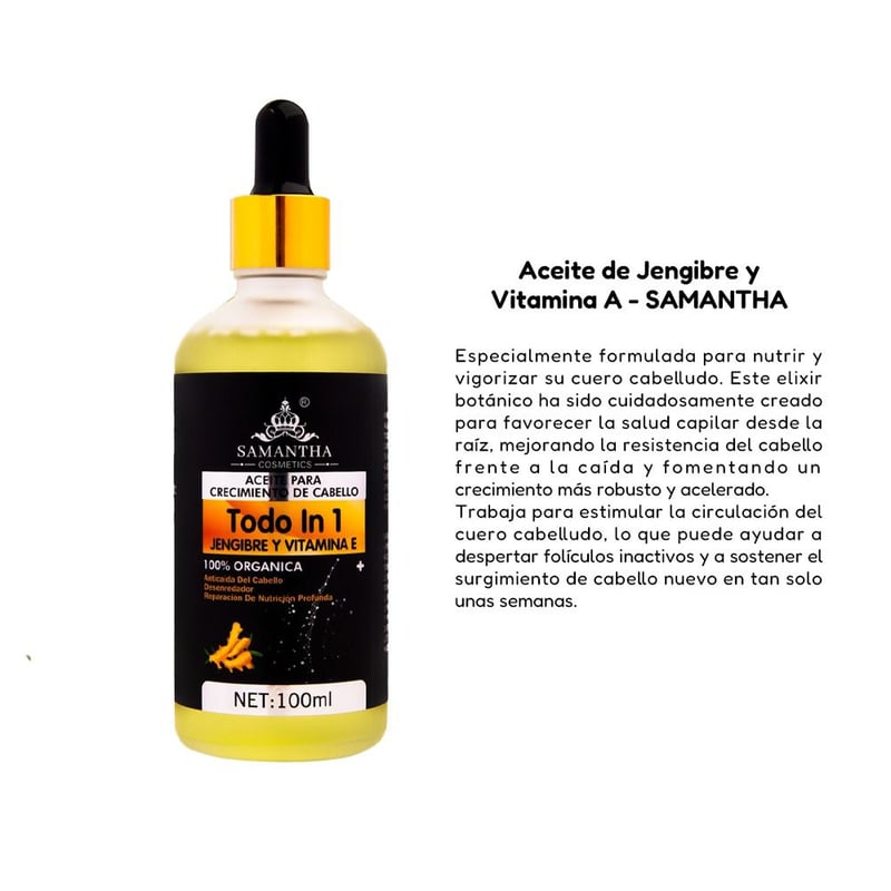 ACEITE PARA CRECIMIENTO DEL CABELLO